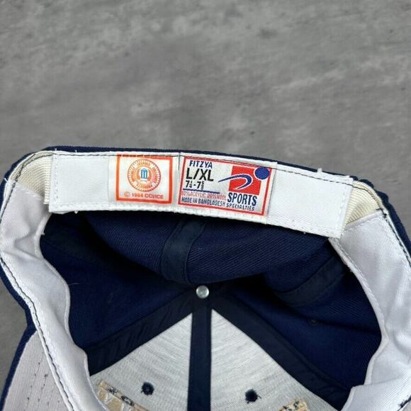 Vintage University of Michigan Wolverines Sports Specialties 1984 Fitted Hat - Picture 3 of 5